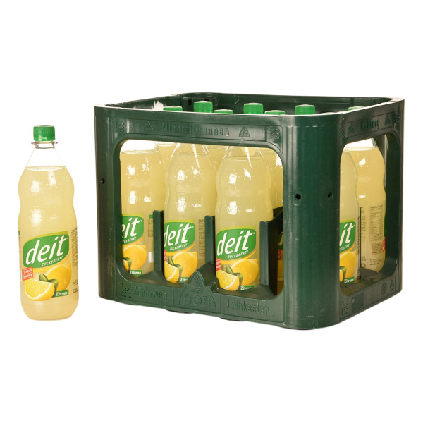 Deit Zuckerfrei Zitrone 12 x 1l