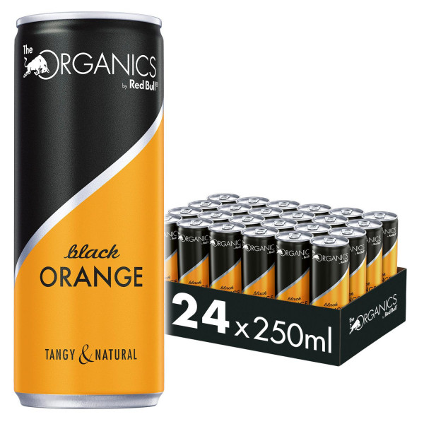 Organics by Red Bull Black Orange 24 x 0,25l Dose