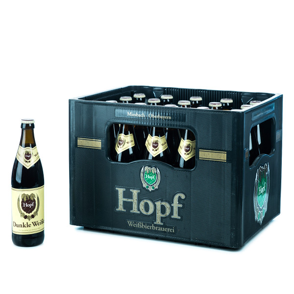 Hopf Dunkle Weiße 20 x 0,5l