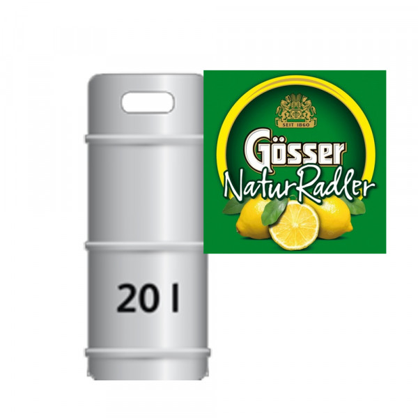 Gösser Naturradler Fass 20l