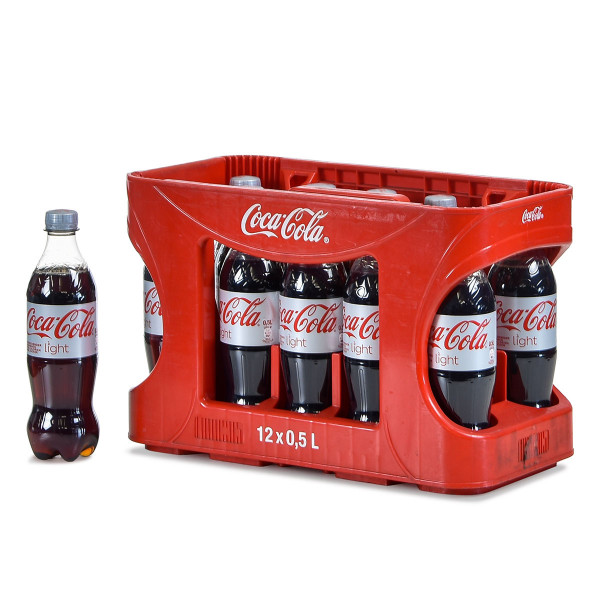 Coca-Cola light 12 x 0,5l im Kasten