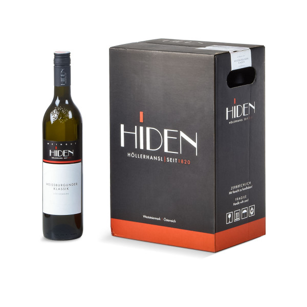 Weingut Hiden Weißburgunder 6 x 0,75l