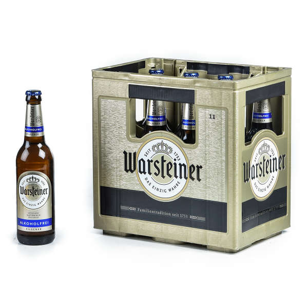 Warsteiner Alkoholfrei Pilsener 11 x 0,5l