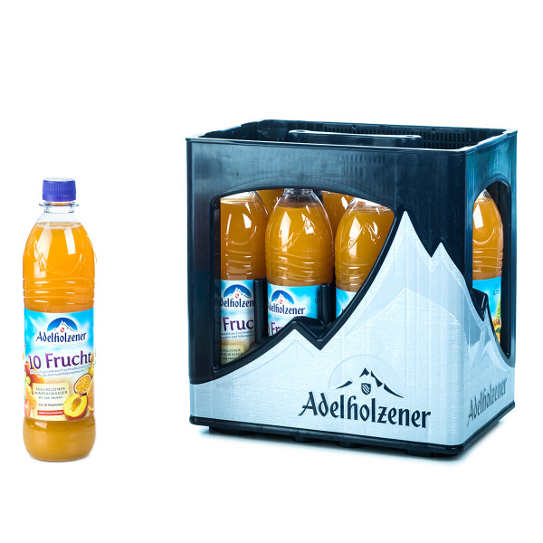 Adelholzener 10 Frucht 8 x 0,75l PET