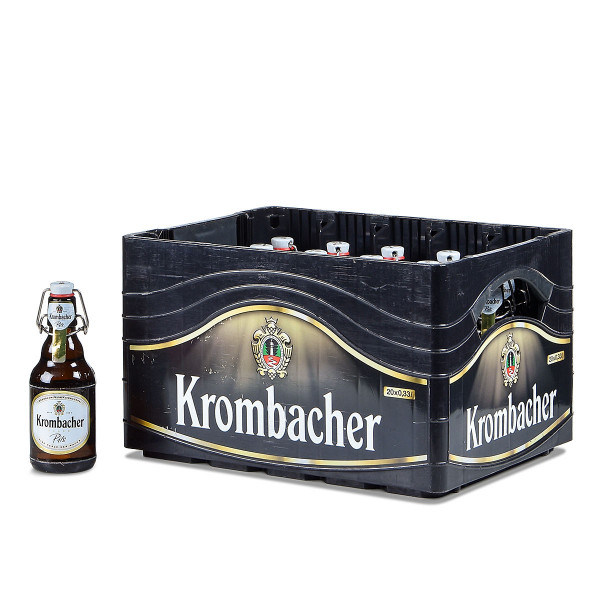 Krombacher Pils Bügelflasche 20 x 0,33l