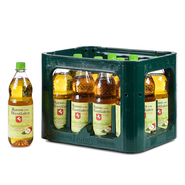 Baron von Westfalen Apfelschorle 12 x 1l