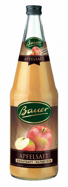 Bauer Apfelsaft naturtrüb 6 x 1l