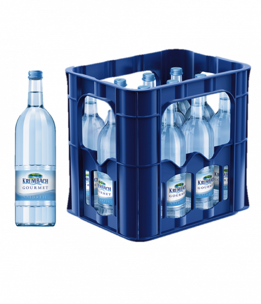 Krumbach Gourmet Naturell in der 0,75l Glasflasche